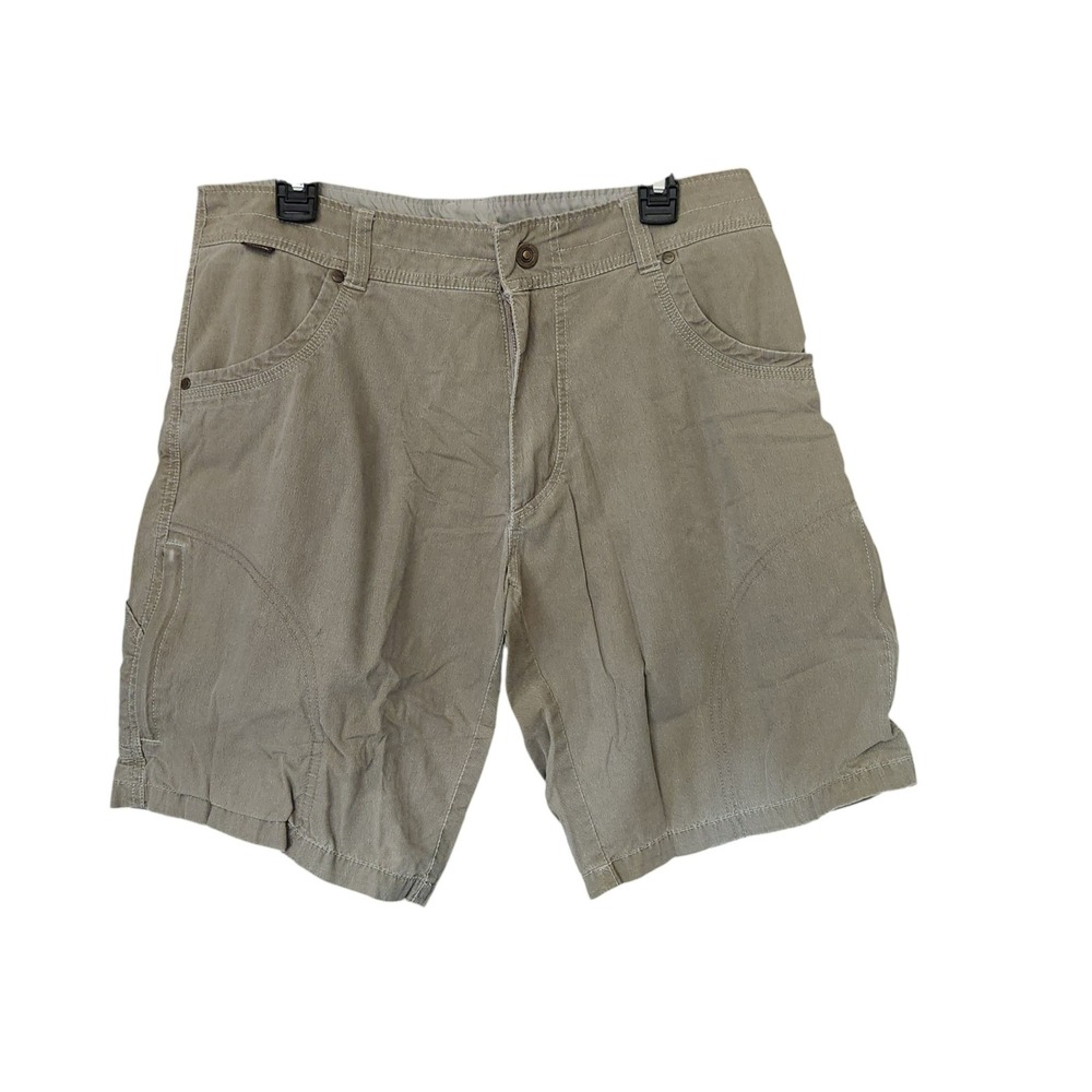 Kuhl Ramblr Shorts Mens 34 Cargo Hiking Stretch Outdoor Nylon Shorts 9"
